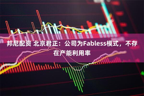 邦尼配资 北京君正：公司为Fabless模式，不存在产能利用率