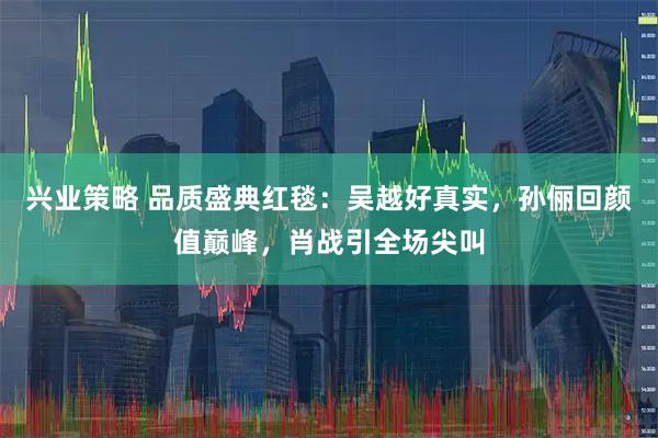 兴业策略 品质盛典红毯：吴越好真实，孙俪回颜值巅峰，肖战引全场尖叫