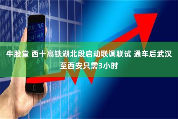 牛股堂 西十高铁湖北段启动联调联试 通车后武汉至西安只需3小时