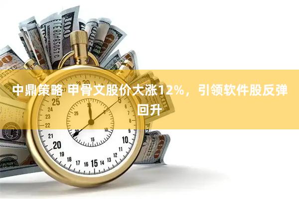 中鼎策略 甲骨文股价大涨12%，引领软件股反弹回升