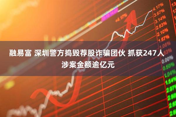 融易富 深圳警方捣毁荐股诈骗团伙 抓获247人 涉案金额逾亿元